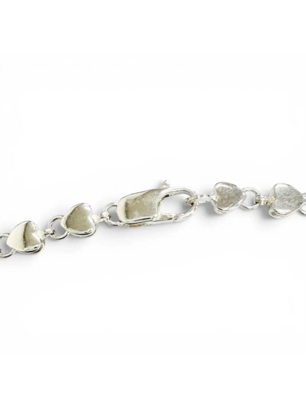 Tiffany & Co Vintage Puff Heart Necklace 925 Sterling Silver